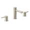 Moen Align Trim Widespread Bn Rghin M-Pact Ws Lav Vlv 816 Wa 1/2 Ips T6193BN-9000 - alternate 1